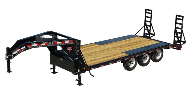 PJ Trailers 8″ I-Beam Deckover (F8) – Freeburg Sales & Service